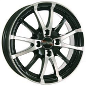 Диски Tech Line 420 5.5x14 4*98 ET35 DIA58.6 BL Литой купить с бесплатной доставкой в пункты выдачи в Петербурге